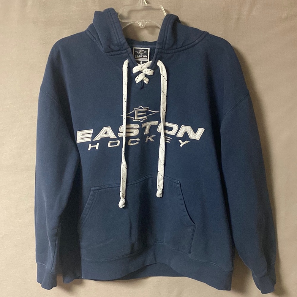 Boys Easton Hooded Blue Sweatshirt size Medium